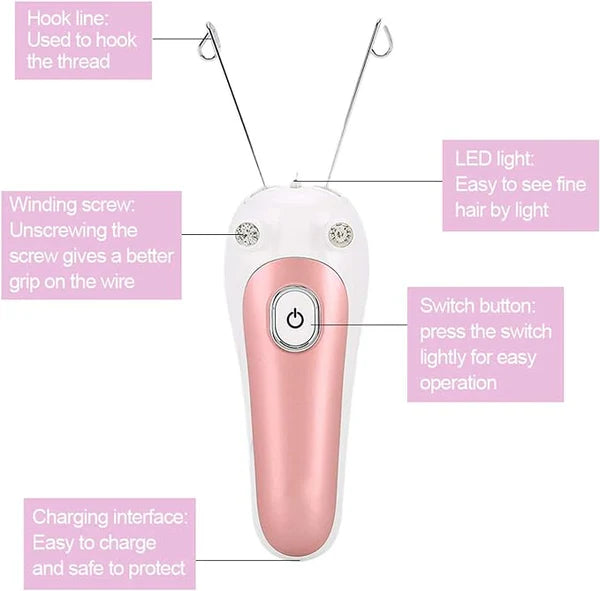 Electric Facial Threading Hair Removal for  man women