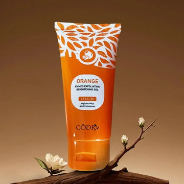 Pack of 2 Orange Exfoliating Gel for Face & Body