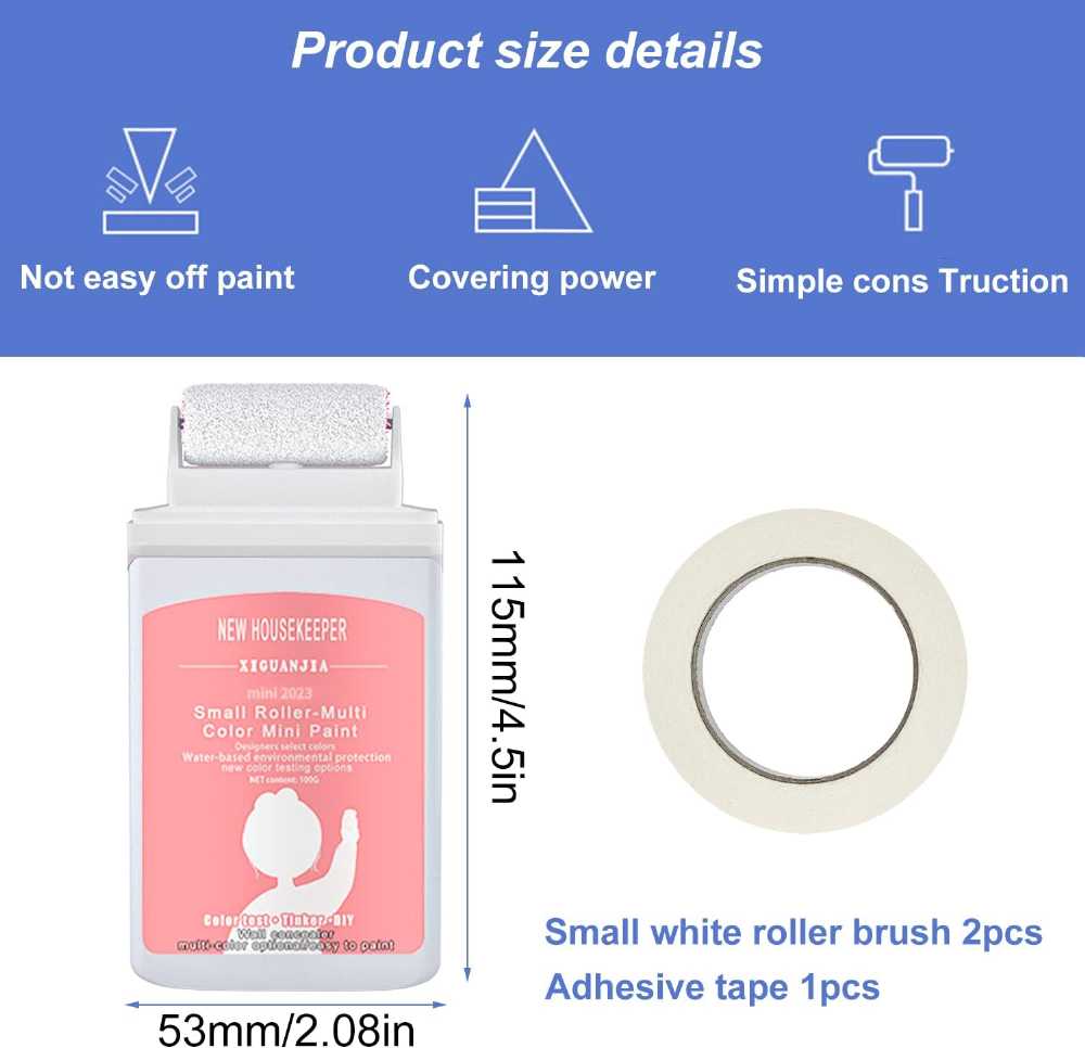 Wall Repair Roller Brush